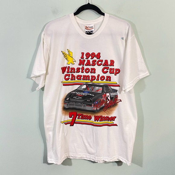 Hase Other - Vintage Dale Earnhardt 1994 NASCAR Winston Cup 7th Time Champion Tee NWT